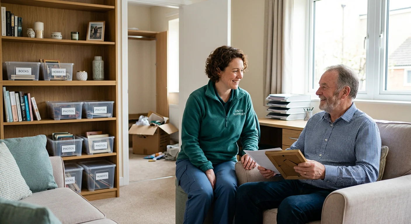 A hopeful pathway representing the journey to managing hoarding disorder